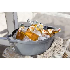 Staub Cocotte 31 Cm, Oval, Graphit-Grau, Gusseisen 11 Staub Cocotte 31 Cm, Oval, Graphit-Grau, Gusseisen -STAUB Küche 000010999