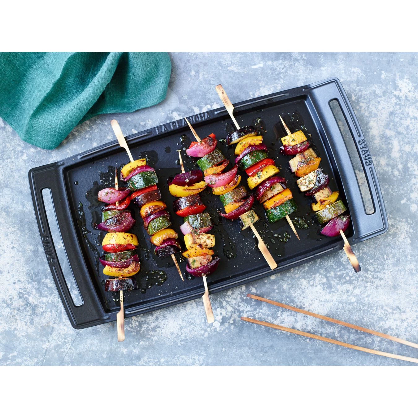 Staub Plancha 38 Cm, Gusseisen 3 Staub Plancha 38 Cm, Gusseisen – Bild 3