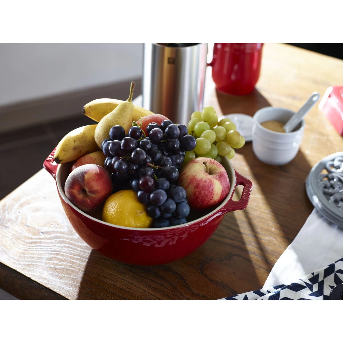 Staub Schüssel 18 Cm, Keramik, Kirsch-Rot 2 Staub Schüssel 18 Cm, Keramik, Kirsch-Rot – Bild 2