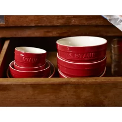 Staub Schüssel 14 Cm, Keramik, Kirsch-Rot 9 Staub Schüssel 14 Cm, Keramik, Kirsch-Rot -STAUB Küche 000017329