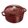 Staub Cocotte 24 Cm, Rund, Grenadine-Rot, Gusseisen
