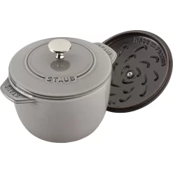 Staub Reis-Cocotte 16 Cm, Rund, Graphit-Grau, Gusseisen 8 Staub Reis-Cocotte 16 Cm, Rund, Graphit-Grau, Gusseisen -STAUB Küche 11721 618 5