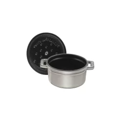 Staub Mini Cocotte 10 Cm, Rund, Graphit-Grau, Gusseisen 9 Staub Mini Cocotte 10 Cm, Rund, Graphit-Grau, Gusseisen -STAUB Küche 40500 106 0 5 1