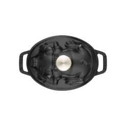 Staub Cocotte 17 Cm, Oval, Schwarz, Gusseisen 8 Staub Cocotte 17 Cm, Oval, Schwarz, Gusseisen -STAUB Küche 40500 171 0 3