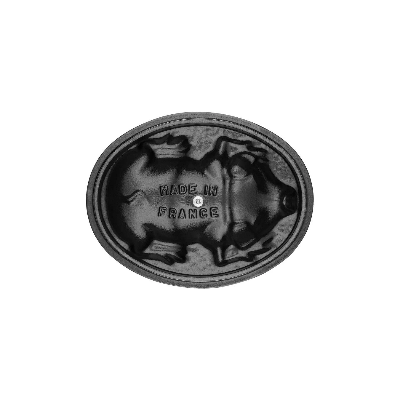 Staub Cocotte 17 Cm, Oval, Graphit-Grau, Gusseisen 2 Staub Cocotte 17 Cm, Oval, Graphit-Grau, Gusseisen – Bild 2