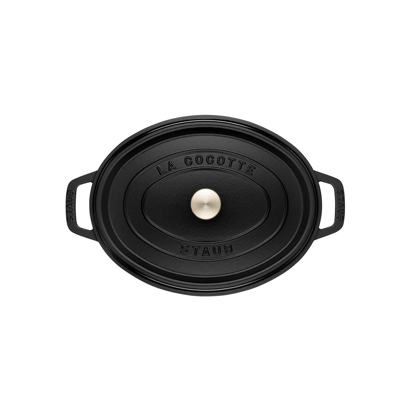 Staub Cocotte 41 Cm, Oval, Schwarz, Gusseisen 3 Staub Cocotte 41 Cm, Oval, Schwarz, Gusseisen – Bild 3