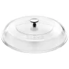 Staub Gewölbter Glasdeckel 24 Cm, Glas
