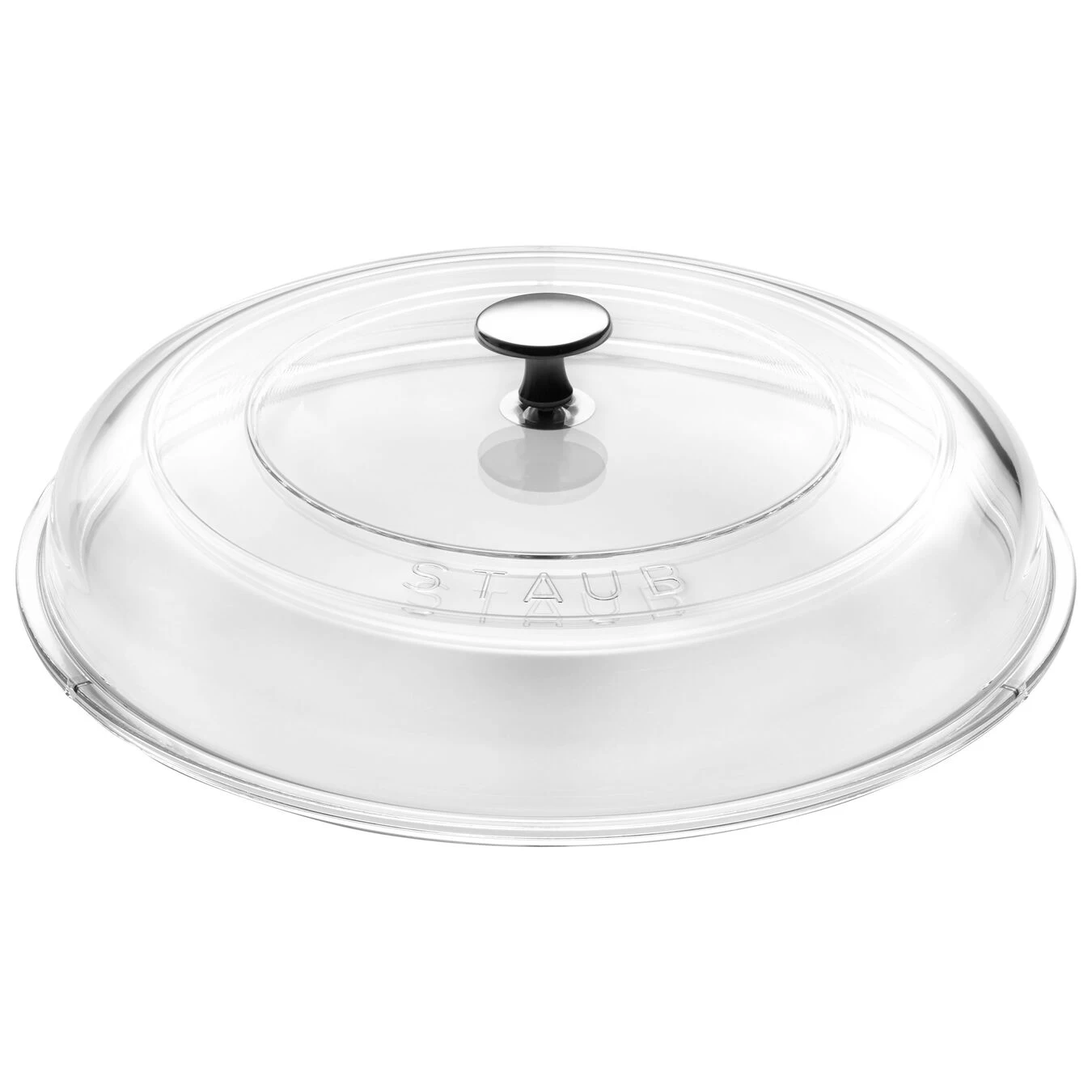 Staub Gewölbter Glasdeckel 28 Cm, Glas 1 Staub Gewölbter Glasdeckel 28 Cm, Glas