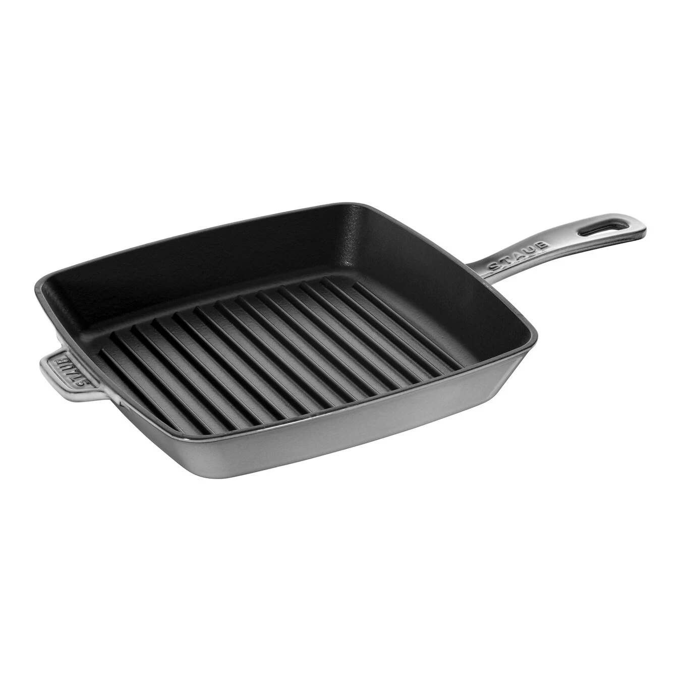 Staub American Grill 26 X 26 Cm, Gusseisen, Graphit-Grau 1 Staub American Grill 26 X 26 Cm, Gusseisen, Graphit-Grau