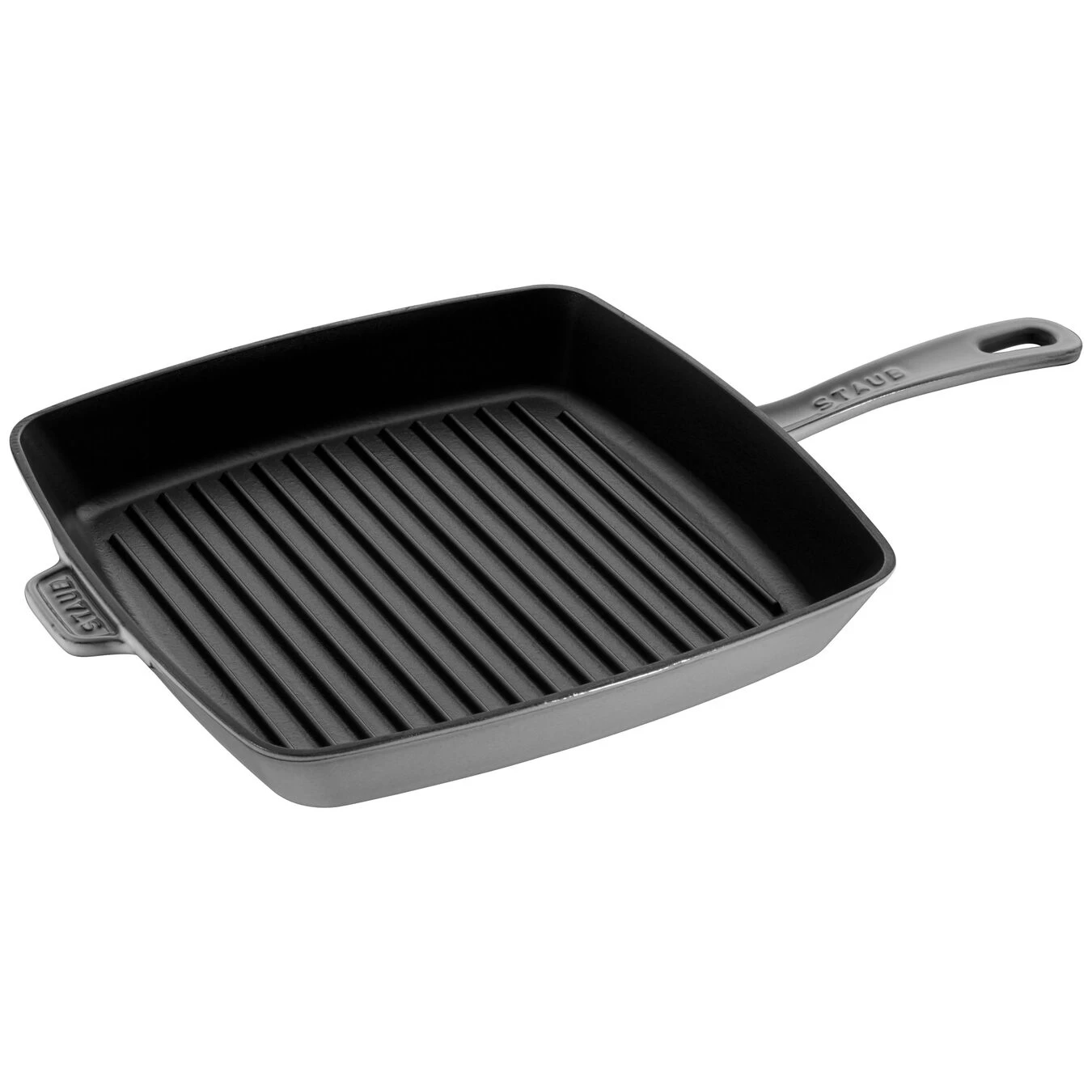 Staub American Grill 30 Cm, Gusseisen, Graphit-Grau 1 Staub American Grill 30 Cm, Gusseisen, Graphit-Grau