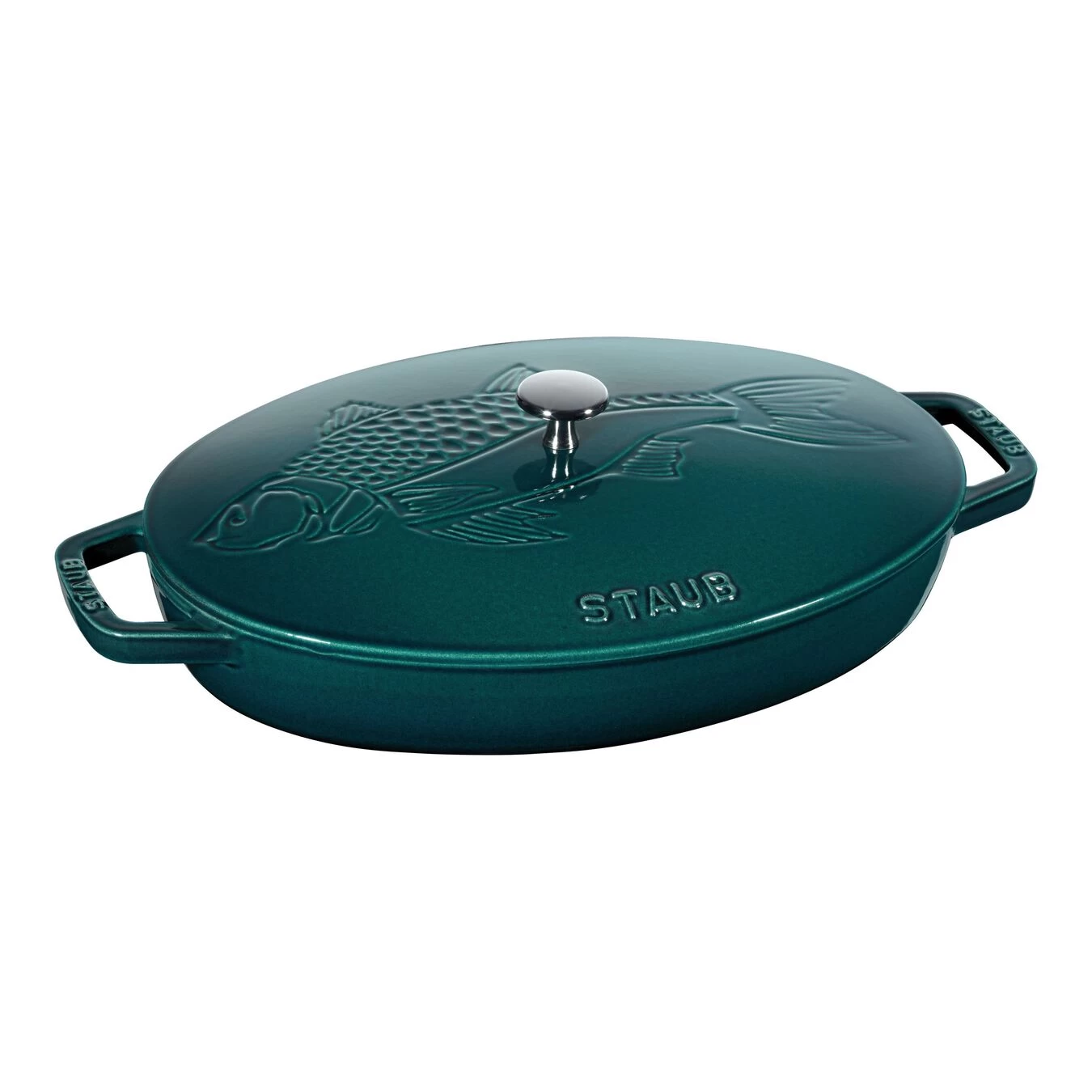 Staub Ofenform Mit Deckel 33 Cm, Gusseisen 1 Staub Ofenform Mit Deckel 33 Cm, Gusseisen