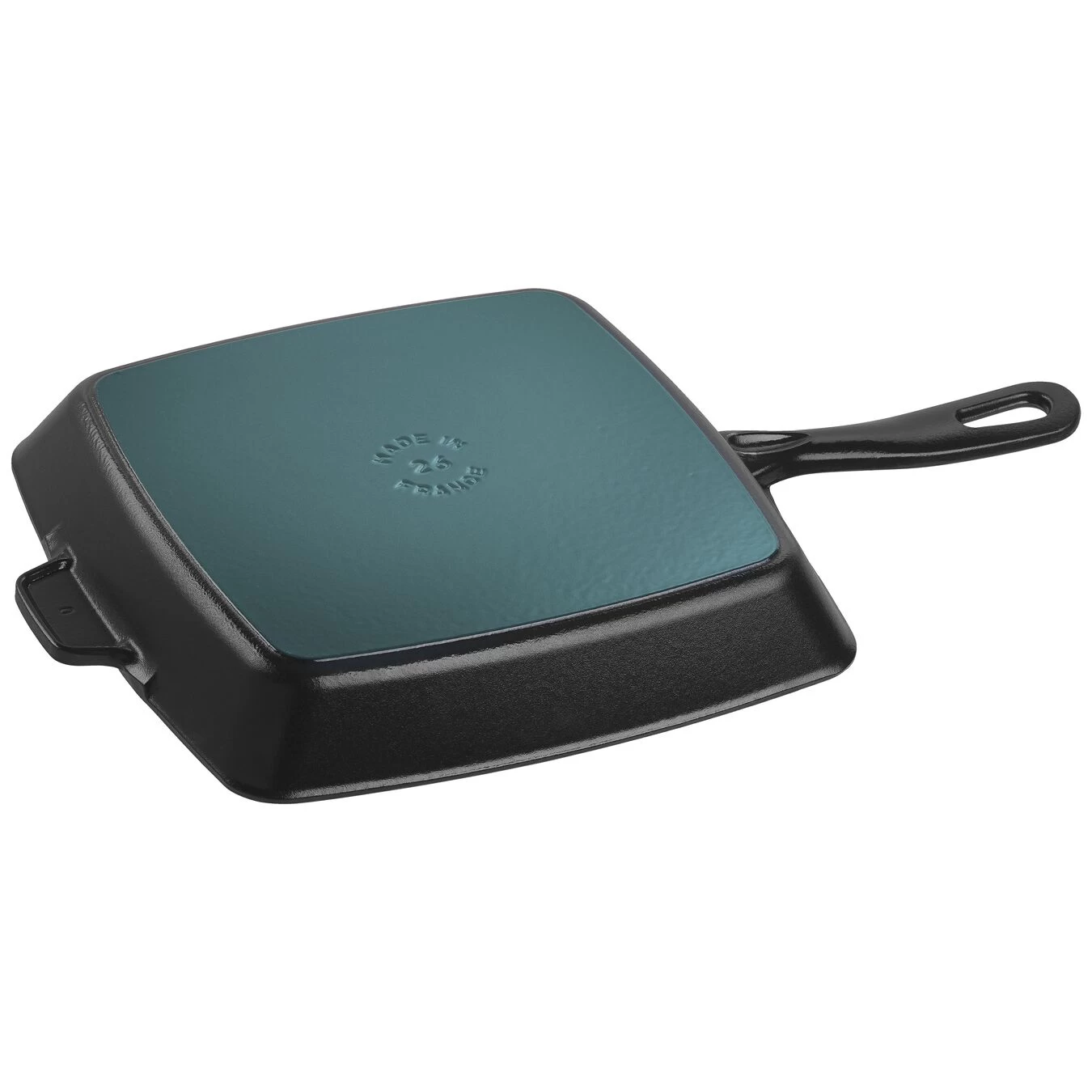 Staub American Grill 26 X 26 Cm, Gusseisen, Schwarz 2 Staub American Grill 26 X 26 Cm, Gusseisen, Schwarz – Bild 2