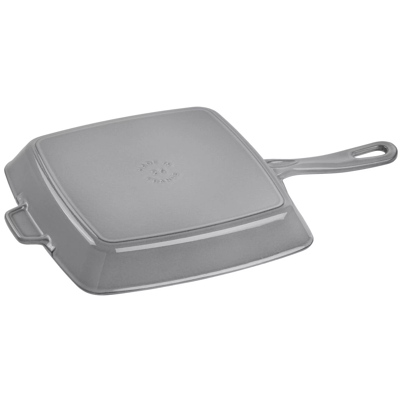 Staub American Grill 26 X 26 Cm, Gusseisen, Graphit-Grau 2 Staub American Grill 26 X 26 Cm, Gusseisen, Graphit-Grau – Bild 2