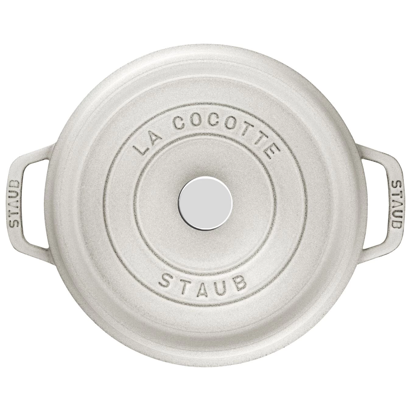 Staub Cocotte 22 Cm, Rund, Weisser Trüffel, Gusseisen 3 Staub Cocotte 22 Cm, Rund, Weisser Trüffel, Gusseisen – Bild 3