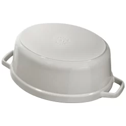 Staub Cocotte 31 Cm, Oval, Weisser Trüffel, Gusseisen 9 Staub Cocotte 31 Cm, Oval, Weisser Trüffel, Gusseisen -STAUB Küche 40501416 4