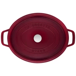 Staub Cocotte 31 Cm, Oval, Bordeaux, Gusseisen 8 Staub Cocotte 31 Cm, Oval, Bordeaux, Gusseisen -STAUB Küche 40502 279 0 000000228
