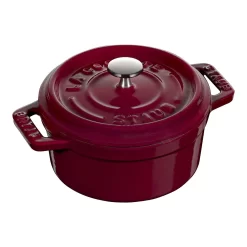 Staub Mini Cocotte 10 Cm, Rund, Bordeaux, Gusseisen