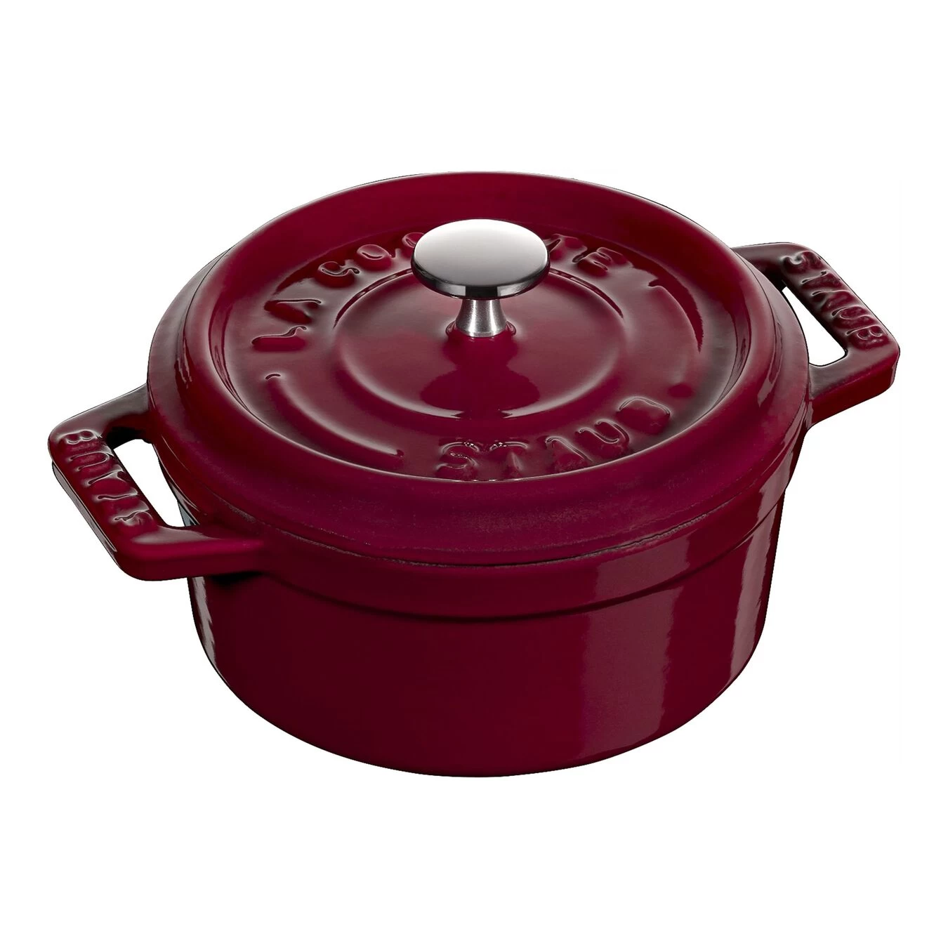 Staub Mini Cocotte 10 Cm, Rund, Bordeaux, Gusseisen 1 Staub Mini Cocotte 10 Cm, Rund, Bordeaux, Gusseisen
