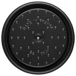 Staub Cocotte Tief 24 Cm, Rund, Schwarz, Gusseisen 11 Staub Cocotte Tief 24 Cm, Rund, Schwarz, Gusseisen -STAUB Küche 40502285 6