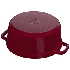 Staub Cocotte 22 Cm, Rund, Bordeaux, Gusseisen 9 Staub Cocotte 22 Cm, Rund, Bordeaux, Gusseisen -STAUB Küche 40502293 4