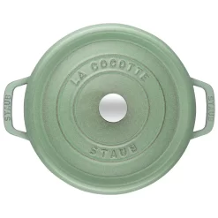 Staub Cocotte 18 Cm, Rund, Salbeigrün, Gusseisen 8 Staub Cocotte 18 Cm, Rund, Salbeigrün, Gusseisen -STAUB Küche 40505 364 3 2