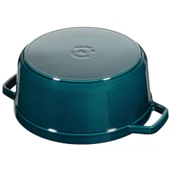 Staub Cocotte 24 Cm, Rund, La-Mer, Gusseisen -STAUB Küche 40508 654 0 2