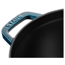 Staub Cocotte 24 Cm, Rund, La-Mer, Gusseisen -STAUB Küche 40508 654 0 3