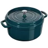 Staub Cocotte 26 Cm, Rund, La-Mer, Gusseisen
