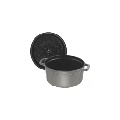Staub Cocotte 34 Cm, Rund, Graphit-Grau, Gusseisen 8 Staub Cocotte 34 Cm, Rund, Graphit-Grau, Gusseisen -STAUB Küche 40509 304 0 5 1