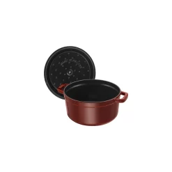 Staub Cocotte 22 Cm, Rund, Grenadine-Rot, Gusseisen 7 Staub Cocotte 22 Cm, Rund, Grenadine-Rot, Gusseisen -STAUB Küche 40509 355 0 5 1