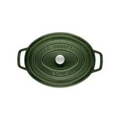 Staub Cocotte 31 Cm, Oval, Basilikum-Grün, Gusseisen 8 Staub Cocotte 31 Cm, Oval, Basilikum-Grün, Gusseisen -STAUB Küche 40509 363 0 2 1