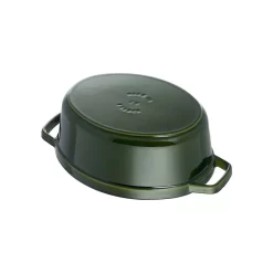Staub Cocotte 29 Cm, Oval, Basilikum-Grün, Gusseisen 7 Staub Cocotte 29 Cm, Oval, Basilikum-Grün, Gusseisen -STAUB Küche 40509 363 0 4