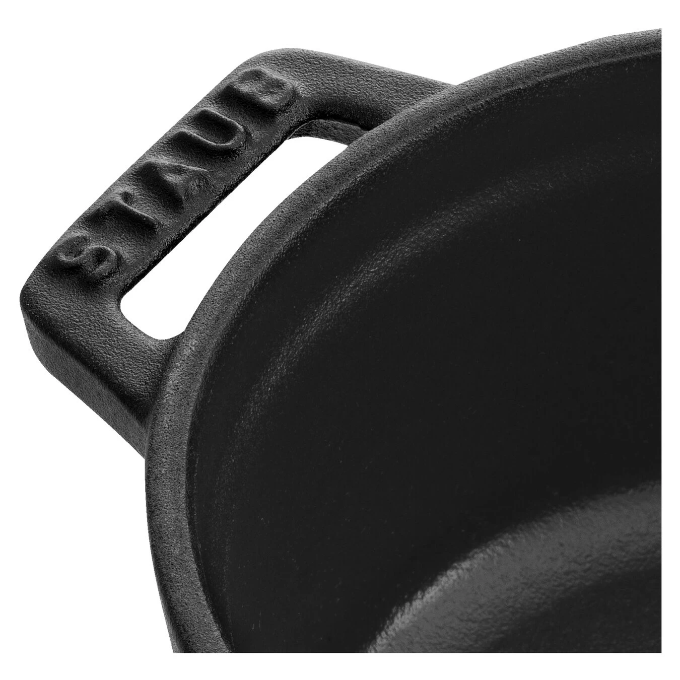 Staub Cocotte 12 Cm, Rund, Schwarz, Gusseisen 2 Staub Cocotte 12 Cm, Rund, Schwarz, Gusseisen – Bild 2