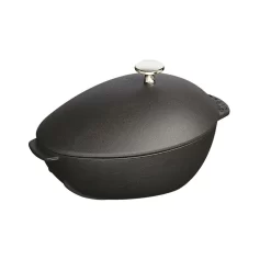 Staub Muscheltopf 25 Cm, Gusseisen, Schwarz 9 Staub Muscheltopf 25 Cm, Gusseisen, Schwarz -STAUB Küche 40509 494 0 2