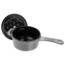 Staub Stieltopf 10 Cm, Gusseisen, Graphit-Grau 9 Staub Stieltopf 10 Cm, Gusseisen, Graphit-Grau -STAUB Küche 40509 536 0 6