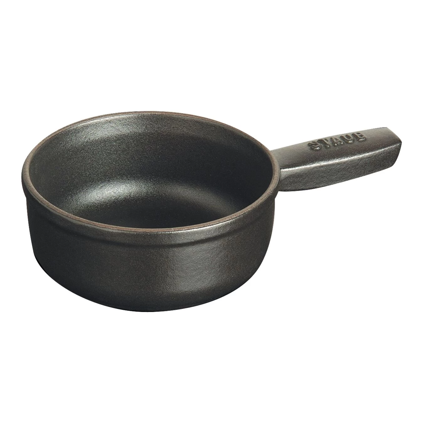 Staub Fondue Topf 12 Cm, Schwarz 1 Staub Fondue Topf 12 Cm, Schwarz