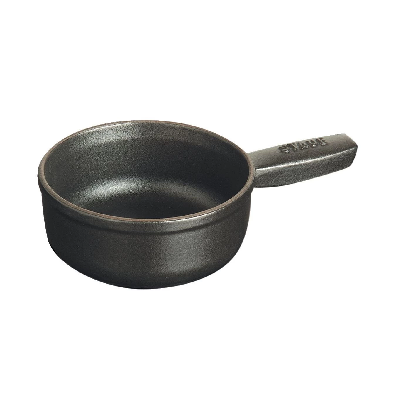 Staub Fondue Topf 12 Cm, Schwarz 3 Staub Fondue Topf 12 Cm, Schwarz – Bild 3