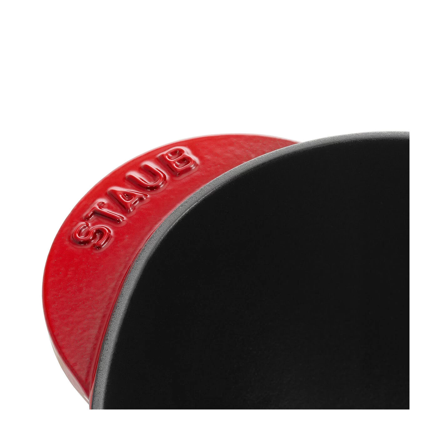 Staub Cocotte 20 Cm, Herz, Kirsch-Rot, Gusseisen 4 Staub Cocotte 20 Cm, Herz, Kirsch-Rot, Gusseisen – Bild 4