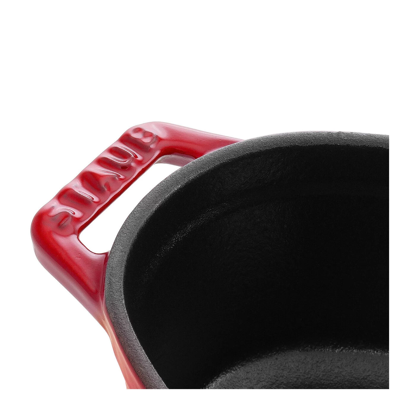 Staub Mini Cocotte 11 Cm, Oval, Kirsch-Rot, Gusseisen 3 Staub Mini Cocotte 11 Cm, Oval, Kirsch-Rot, Gusseisen – Bild 3