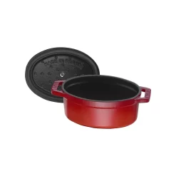 Staub Mini Cocotte 11 Cm, Oval, Kirsch-Rot, Gusseisen 9 Staub Mini Cocotte 11 Cm, Oval, Kirsch-Rot, Gusseisen -STAUB Küche 40509 807 0 5