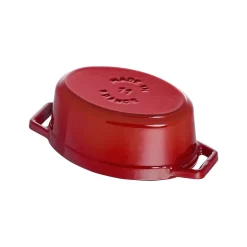 Staub Mini Cocotte 11 Cm, Oval, Kirsch-Rot, Gusseisen 8 Staub Mini Cocotte 11 Cm, Oval, Kirsch-Rot, Gusseisen -STAUB Küche 40509 807 0 6