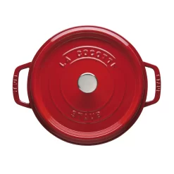 Staub Cocotte 28 Cm, Rund, Kirsch-Rot, Gusseisen 7 Staub Cocotte 28 Cm, Rund, Kirsch-Rot, Gusseisen -STAUB Küche 40509 835 0 3 1