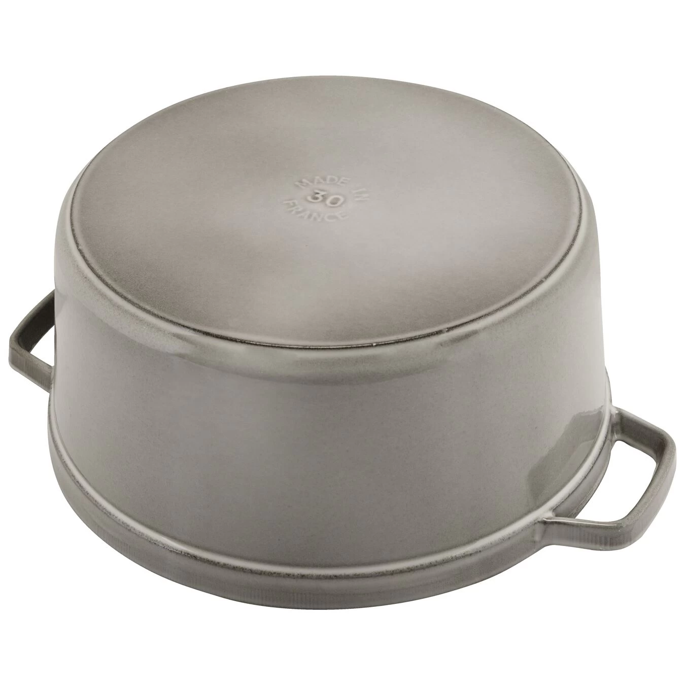 Staub Cocotte 30 Cm, Rund, Graphit-Grau, Gusseisen 4 Staub Cocotte 30 Cm, Rund, Graphit-Grau, Gusseisen – Bild 4