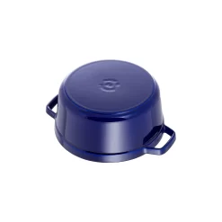 Staub Cocotte 24 Cm, Rund, Dunkelblau, Gusseisen 8 Staub Cocotte 24 Cm, Rund, Dunkelblau, Gusseisen -STAUB Küche 40510 283 0 5 2