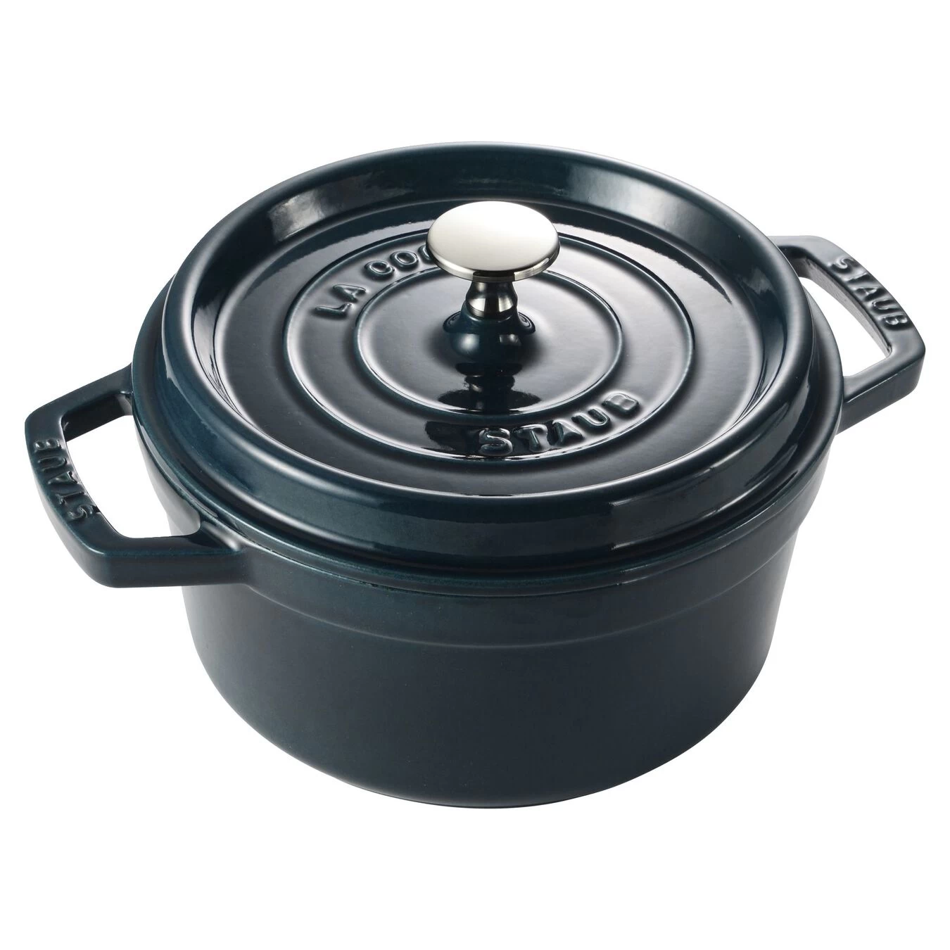 Staub Cocotte 20 Cm, Rund, La-Mer, Gusseisen 3 Staub Cocotte 20 Cm, Rund, La-Mer, Gusseisen – Bild 3