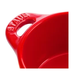 Staub Mini Cocotte 10 Cm, Rund, Kirsch-Rot, Keramik -STAUB Küche 40510 785 0 4