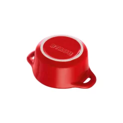 Staub Mini Cocotte 10 Cm, Rund, Kirsch-Rot, Keramik -STAUB Küche 40510 785 0 5