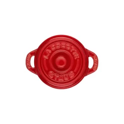 Staub Mini Cocotte 10 Cm, Rund, Kirsch-Rot, Keramik -STAUB Küche 40510 785 0 7