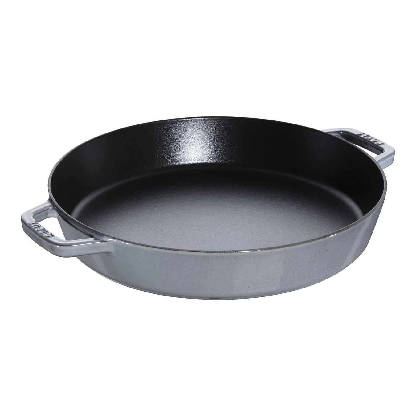 Staub Paella Pfanne 34 Cm, Gusseisen, Graphit-Grau 1 Staub Paella Pfanne 34 Cm, Gusseisen, Graphit-Grau