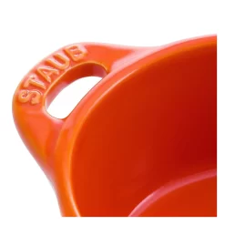 Staub Mini Cocotte 10 Cm, Rund, Orange, Keramik -STAUB Küche 40511 085 0 4